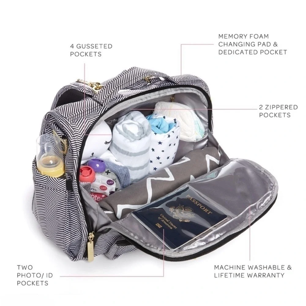 JUJUBE B.F.F. DIAPER BAG - QUEEN OF THE NILE Backpack